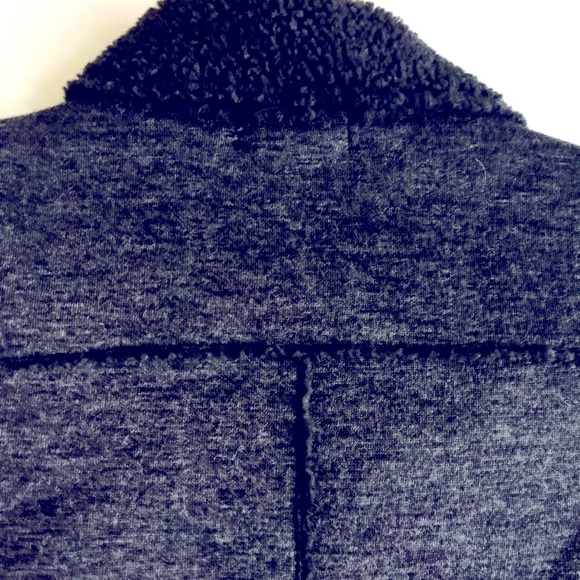 Agree2Disagree Girls Faux Shearling Biker Jacket Large - Picture 2 of 13